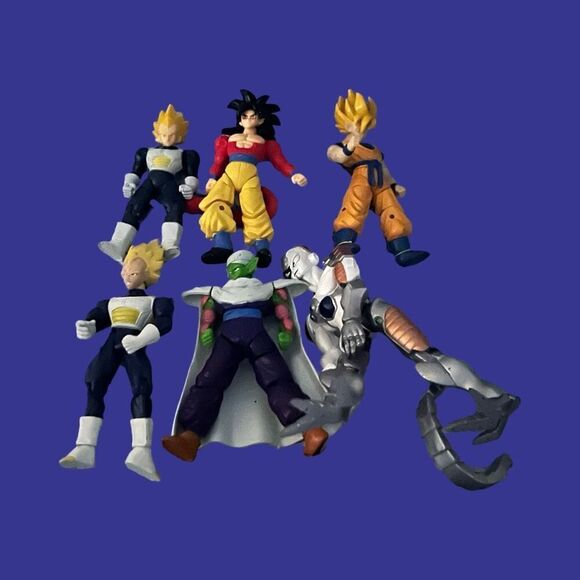 Dragon Ball Z Piccolo Super Saiyan Vegta Super Saiyan Mecha Freeza Figures B5 - Picture 6 of 11
